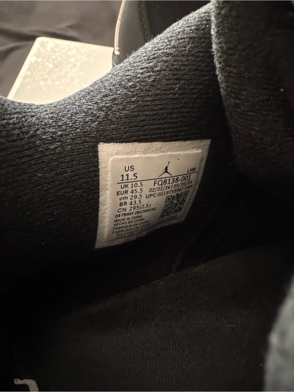 Jordan got these